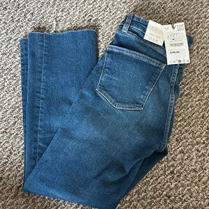 Zara Crop Flare Jeans